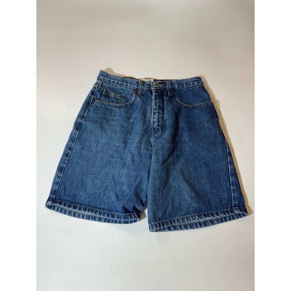 Carolina Blues Denim Shorts Womens 8 Blue Excellent High Waisted Cotton Vtg